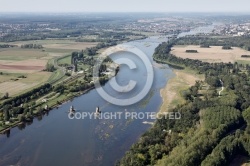 La Loire vue du ciel en paramoteur