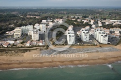 Les Becs, Saint-Hilaire-de-Riez vue du ciel