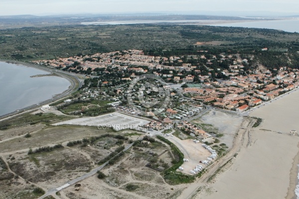 Photo aérienne de Leucate-Plage, 11370