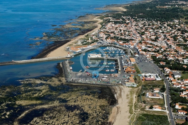 photo aérienne port de la Cotinière