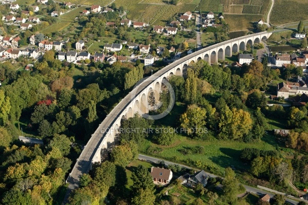 Photo aérienne Viaduc de Saint-satur 18