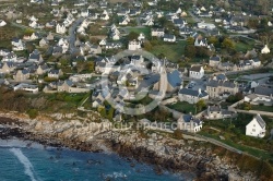 Porspoder,  Finistère vue du ciel