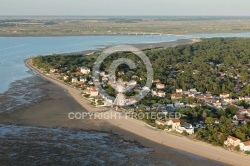 Ronce-les-Bains la Tremblade vue du ciel