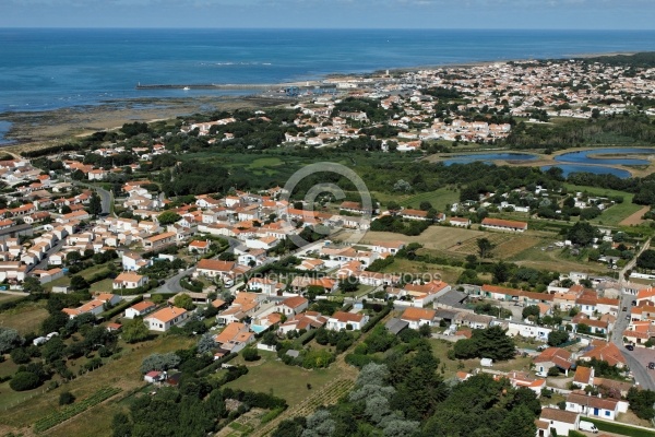 vue aérienne de La Cotinière, Saint-Pierre-d Oléron