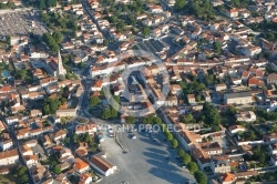 Vue aérienne de La Tremblade 17390, Charente-Maritime