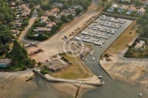 vue aérienne de Taussat, bassin d Arcachon, Gironde, 33