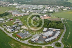 ZA de Rambouillet et Gazeran vue du ciel