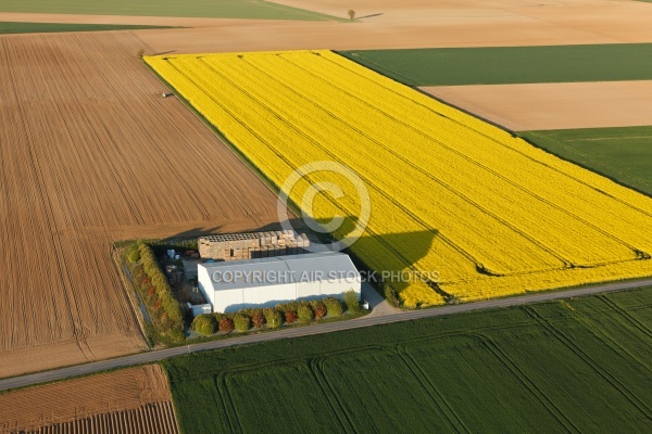 Ablis vue du ciel