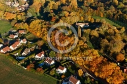 Angervilliers couleurs d automne vue du ciel