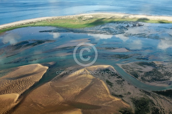 Anse de la Palmyre vue du ciel