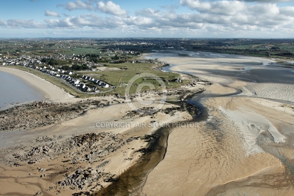 Anse du Kernic, Le Finistere vu du ciel