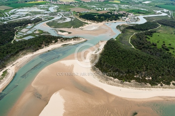 Anse du Veillon vue du ciel