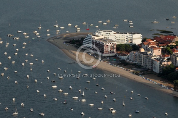 Arcachon pointe de l Aiguillon vue du ciel