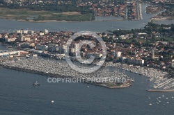 Arcachon vue du ciel