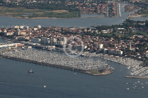 Arcachon vue du ciel