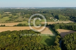 Ardenelle, Saint-Maurice-Montcouronne vue du ciel