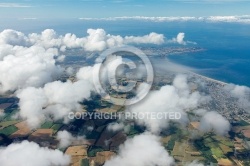 Au dessus des nuages de La Turballe, Guérande, Le Croisic