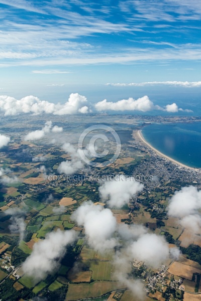 Au dessus des nuages de La Turballe, Guérande, Le Croisic