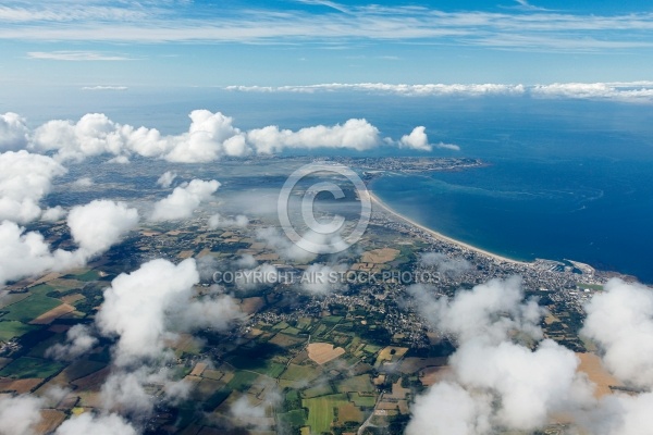 Au dessus des nuages de La Turballe, Guérande, Le Croisic