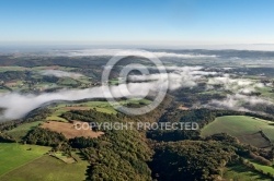 Auvergne vue du ciel , le Pays de Ménat