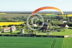 aysage campagne rural vu du ciel