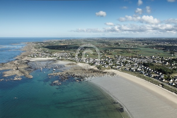 Baie du Kernic, Le Finistere vu du ciel