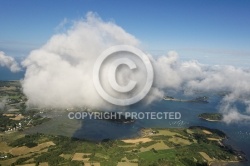 Baie du lindin, Pointe de Bréhuidic, Golfe du Morbihan 56