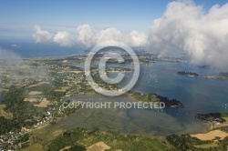 Baie du lindin, Pointe de Bréhuidic, Golfe du Morbihan 56