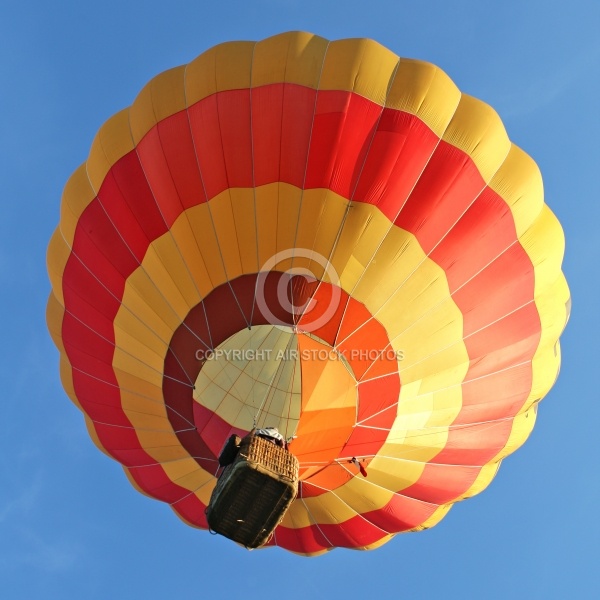 Ballon rouge et jaune