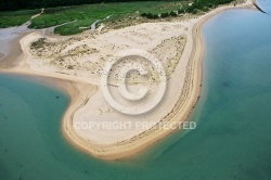 Banc de sable  cÃ´te sauvage, charente-maritime 17