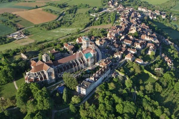 Basilique de Vézelay en Bourgogne, yonne 89450