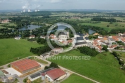 Berg-sur-Moselle et la Central de Cattenon