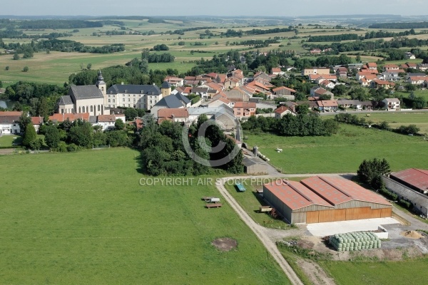 Berg-sur-Moselle vue du ciel 57