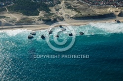 Blockhaus de Capbreton vue du ciel