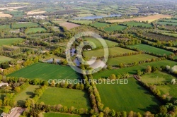 Bocage de Talmont-Saint-Hilaire vue du ciel