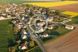 Boinville-le-Gaillard vue du ciel