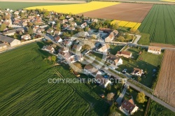 Boinville-le-Gaillard vue du ciel