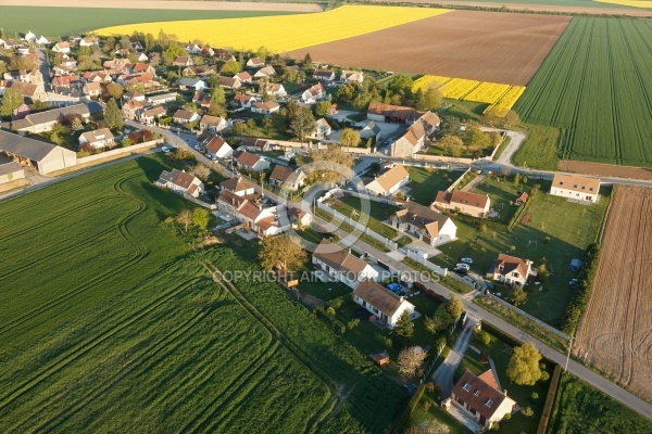 Boinville-le-Gaillard vue du ciel