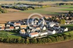 Boissy-sous-Saint-Yon vue du ciel