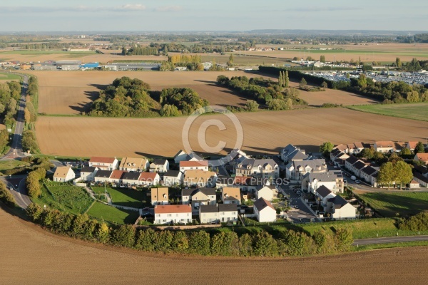 Boissy-sous-Saint-Yon vue du ciel
