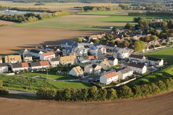 Boissy-sous-Saint-Yon vue du ciel