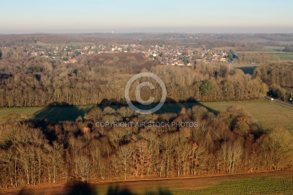 Bonnelles vue du ciel