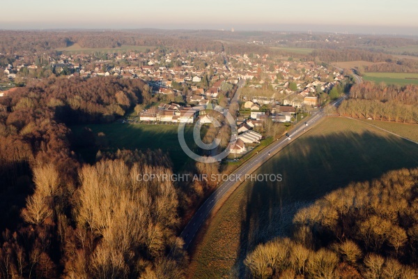 Bonnelles vue du ciel