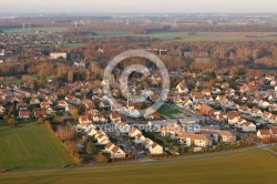 Bouray-sur-Juine vue du ciel