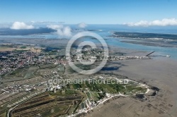 Bourcefranc-le-Chapus vue du ciel