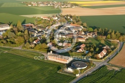 Bretonville Boinville-le-Gaillard vue du ciel