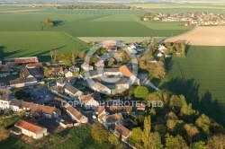 Bretonville Boinville-le-Gaillard vue du ciel