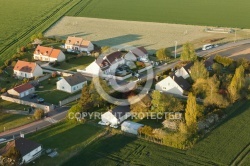 Bretonville Boinville-le-Gaillard vue du ciel