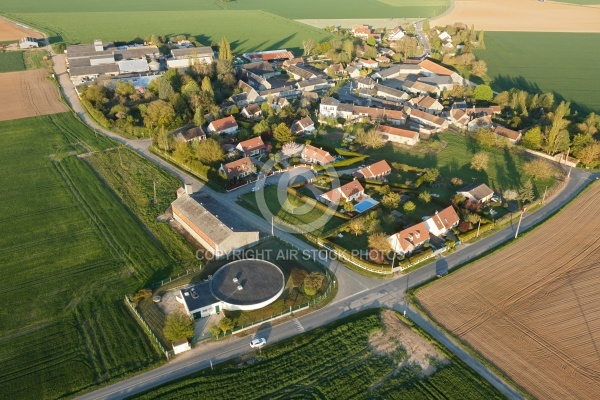 Bretonville Boinville-le-Gaillard vue du ciel