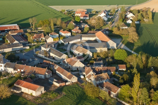 Bretonville Boinville-le-Gaillard vue du ciel